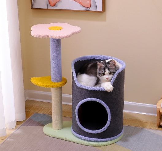 Newest Cat Tree Extended Platform for Cats to Play