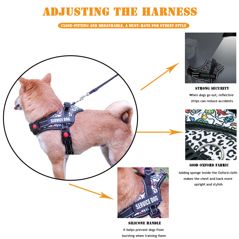 Adjustable Soft Padded Dog Vest