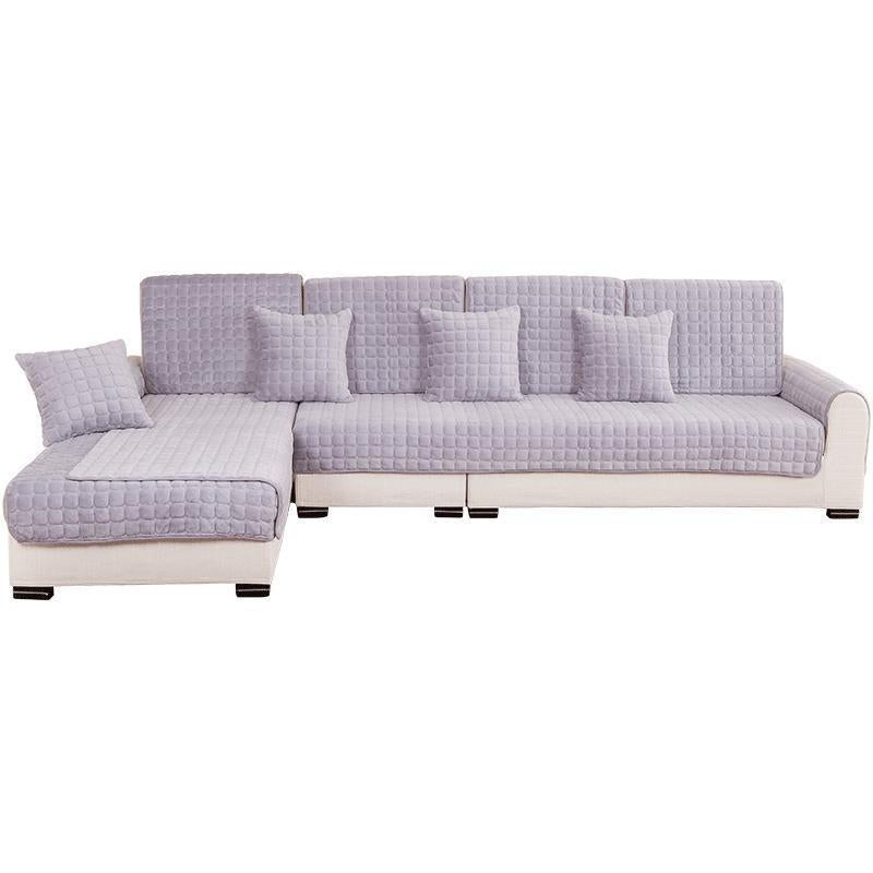 Plush Thickened Flannel Non-slip Couch Covers