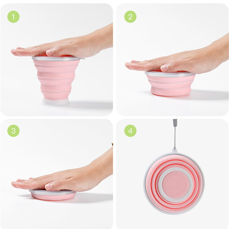 320ML Silicone Folding Cup